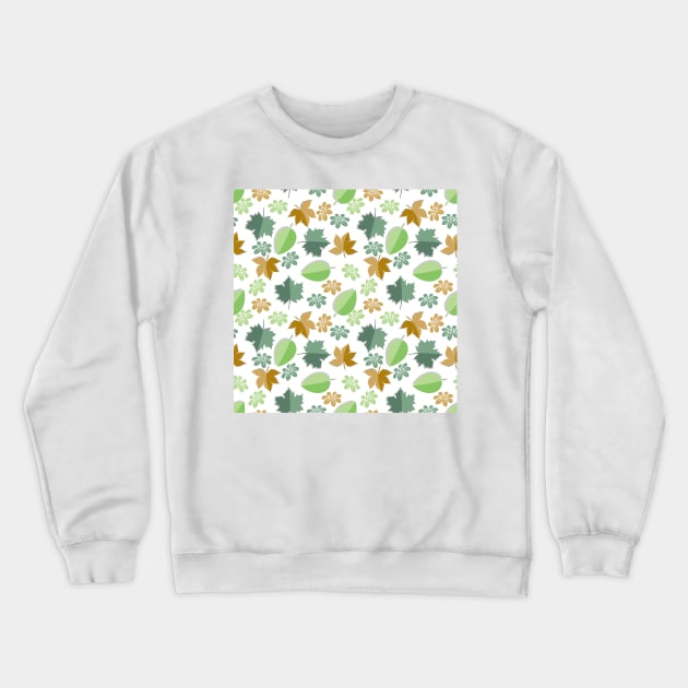 Floral Pattern Crewneck Sweatshirt by Hastag Pos